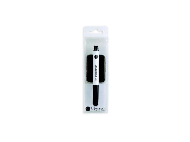 Bi-Office Whiteboard-Marker Drywide + Magnetic Eraser Schwarz