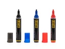 Bi-Office Whiteboard-Marker Inkstring Schwarz, 3 Stück