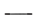 Creativ Company Textilmarker 2.3 + 3.6 mm Schwarz, 6 Stück