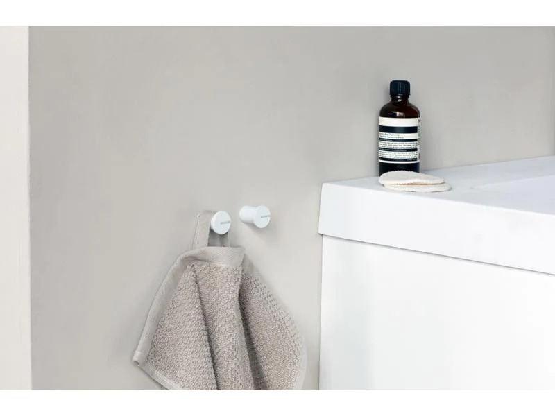 Brabantia Haken Mindset 2er Set, Weiss