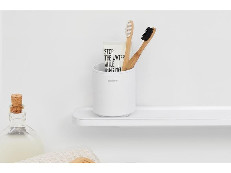 Brabantia Zahnputzbecher Mindset Weiss