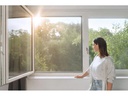 tesa Pollenschutzgitter 120 x 240 cm, Anthrazit-transparent