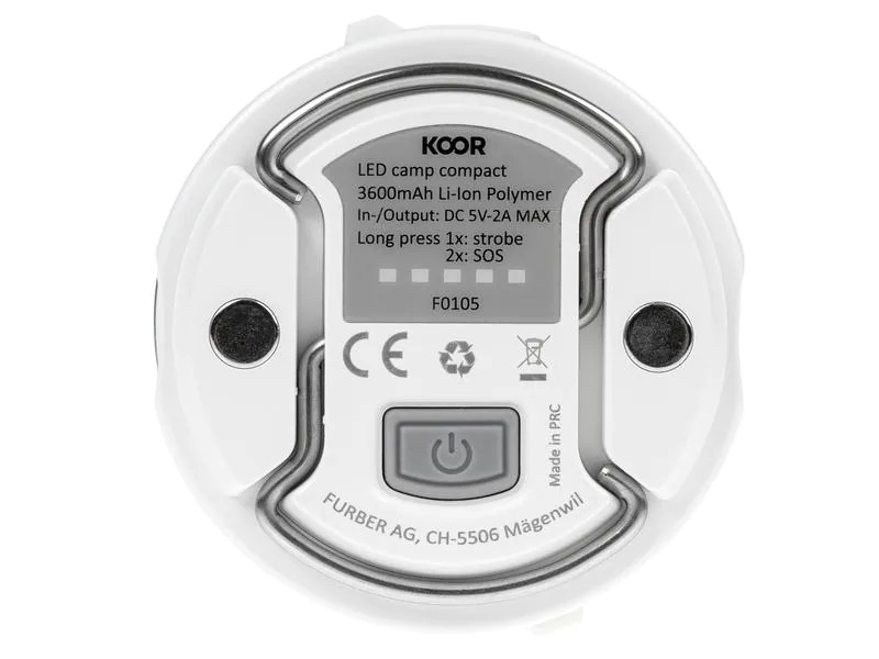 KOOR Campinglampe LED camp compact