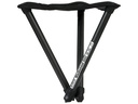Walkstool Dreibeinhocker Basic 60 cm Grau/Schwarz