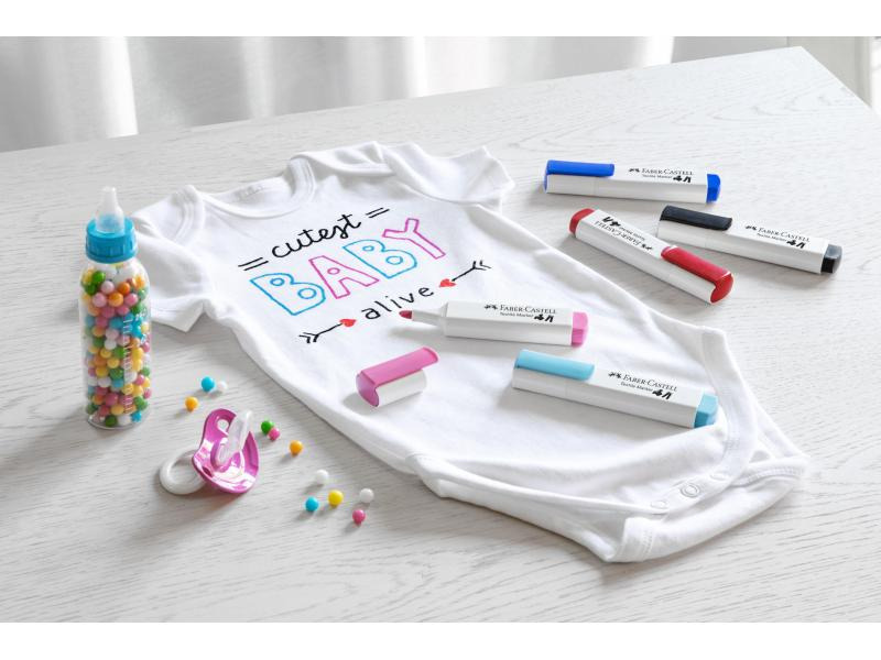 Faber-Castell Textilmarker Baby 5 Stück