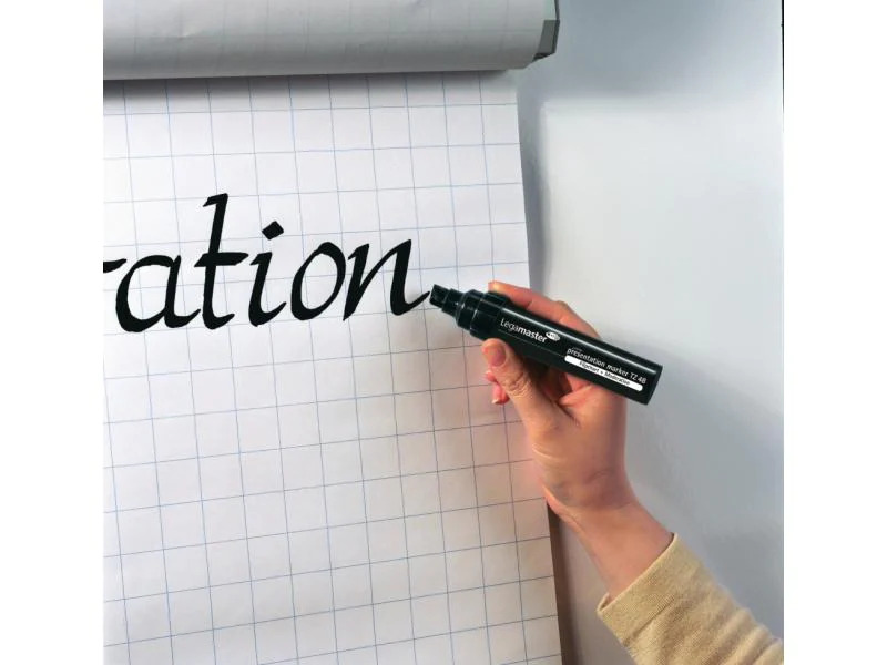 Legamaster Flipchart-Marker TZ48 Marker Schwarz