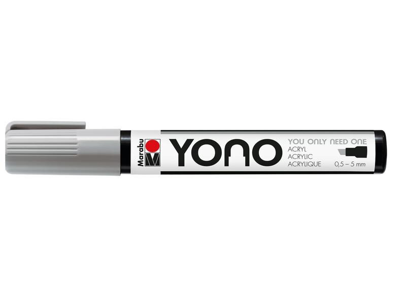 Marabu Acrylmarker YONO 0.5 - 5 mm Grau