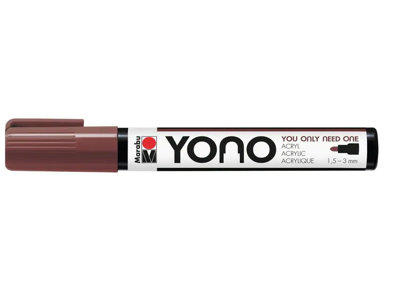 Marabu Acrylmarker YONO 1.5 - 3 mm Braun