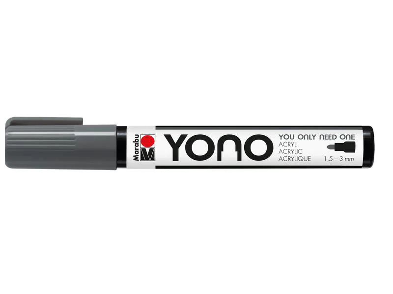Marabu Acrylmarker YONO 1.5 - 3 mm Dunkelgrau