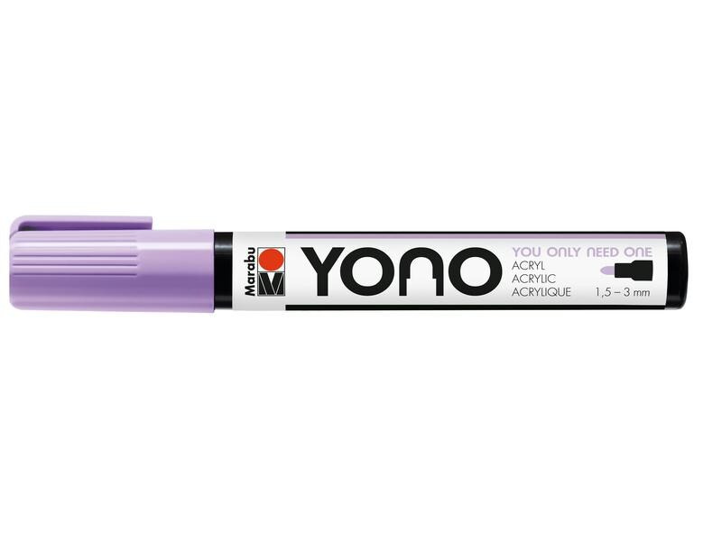 Marabu Acrylmarker YONO 1.5 - 3 mm Pastell-Lila