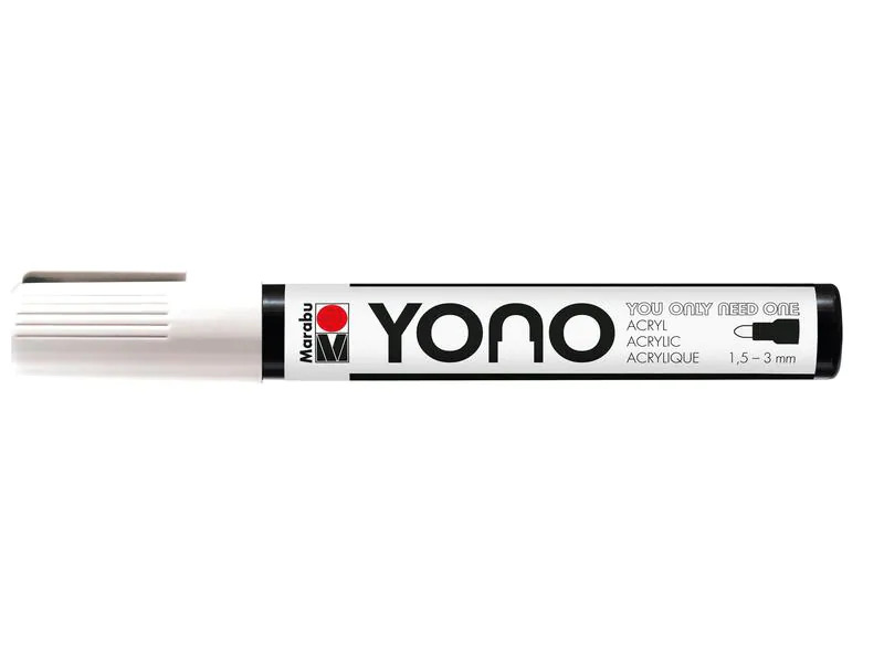 Marabu Acrylmarker YONO 1.5 - 3 mm Weiss