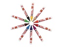 Marabu Textilmarker KiDS 3 mm 10 Farben