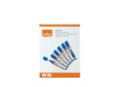 Nobo Whiteboard-Marker Liquid Ink 10 Stück, Blau