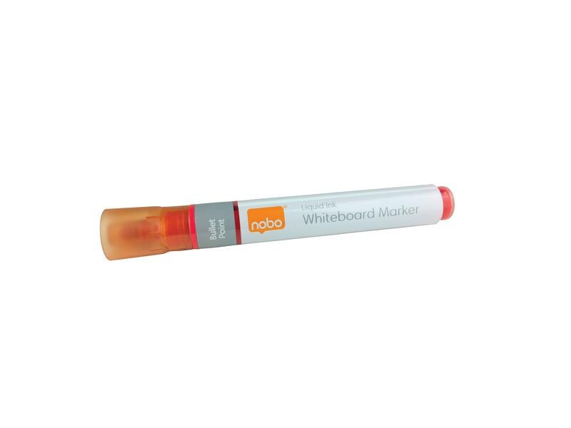 Nobo Whiteboard-Marker Liquid Ink 10 Stück, Rot