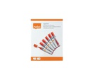 Nobo Whiteboard-Marker Liquid Ink 10 Stück, Rot