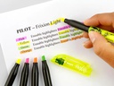 Pilot Leuchtmarker FriXion Light 4 Stück, Gelb/Grün/Pink