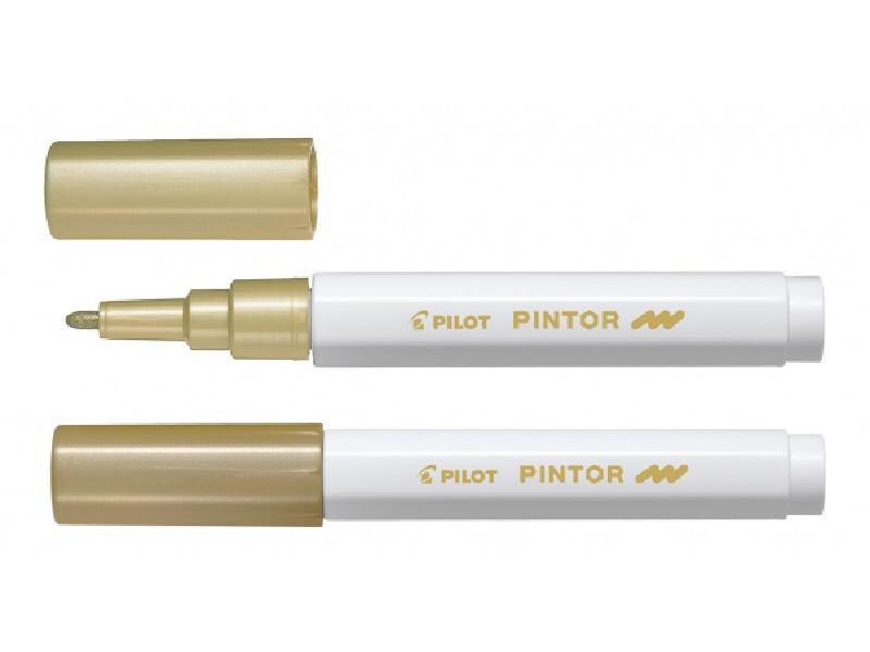 Pilot Permanent-Marker Pintor Fein Metallic Gold
