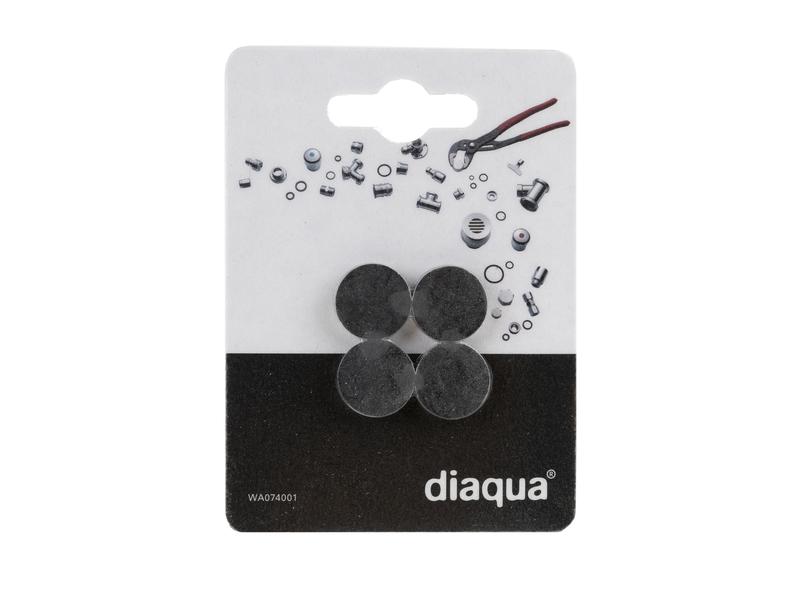 Diaqua Oberteildichtung ohne Loch 1/2 17 x 4 mm Schwarz EPDM