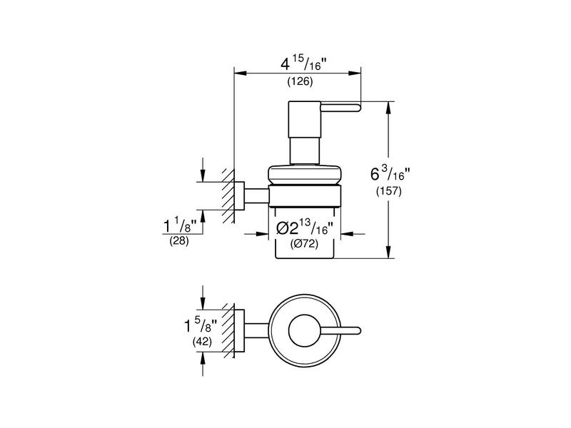 GROHE Seifenspender Essentials Chrom