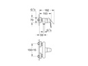GROHE Duscharmatur Eurosmart Cosmopolitan 1/2, Chrom