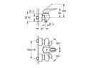 GROHE Duscharmatur Eurostyle 1/2, Chrom