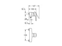 GROHE Duscharmatur Start  1/2