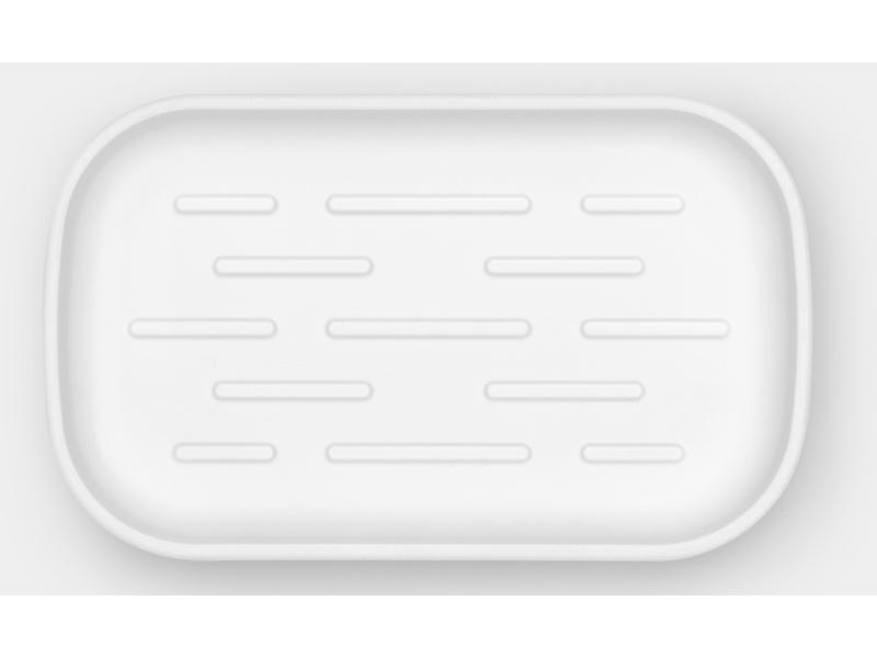 Brabantia Seifenschale Weiss