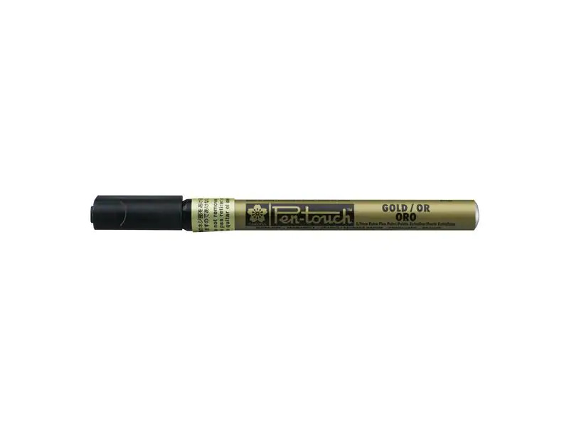 Sakura Lackmarker Pen-Touch 0.7 mm, extrafein, Gold