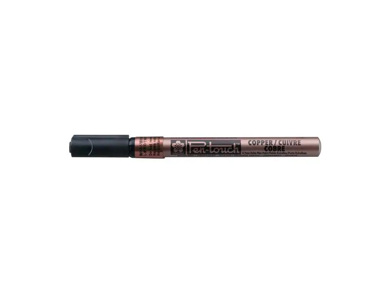 Sakura Lackmarker Pen-Touch 0.7 mm, extrafein, Kupfer