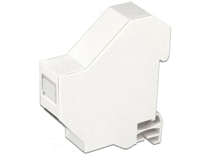 Delock Abdeckplatte Keystone Hutschienen-Modul