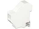 Delock Abdeckplatte Keystone Hutschienen-Modul