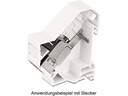 Delock Hutschienenhalter Keystone mit Erdung