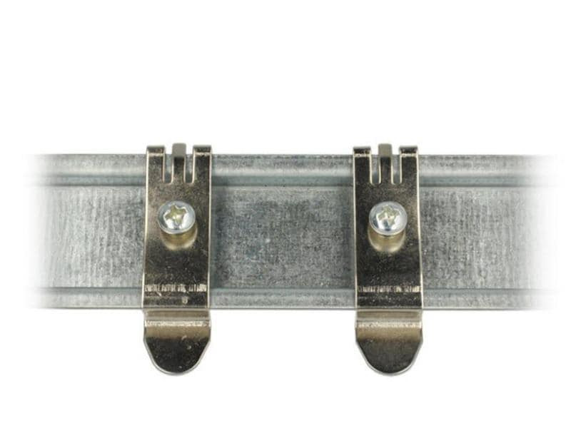 Delock Hutschienenhalter Montageset für 8er &amp; 12er Patchpanele