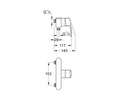 GROHE Thermostat Eurostyle Cosmopolitan 1/2, Chrom