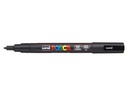 Uni Permanent-Marker POSCA 0.9-1.3 mm Schwarz