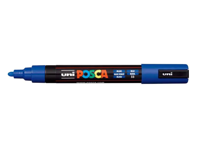 Uni Permanent-Marker POSCA 1.8-2.5 mm Blau