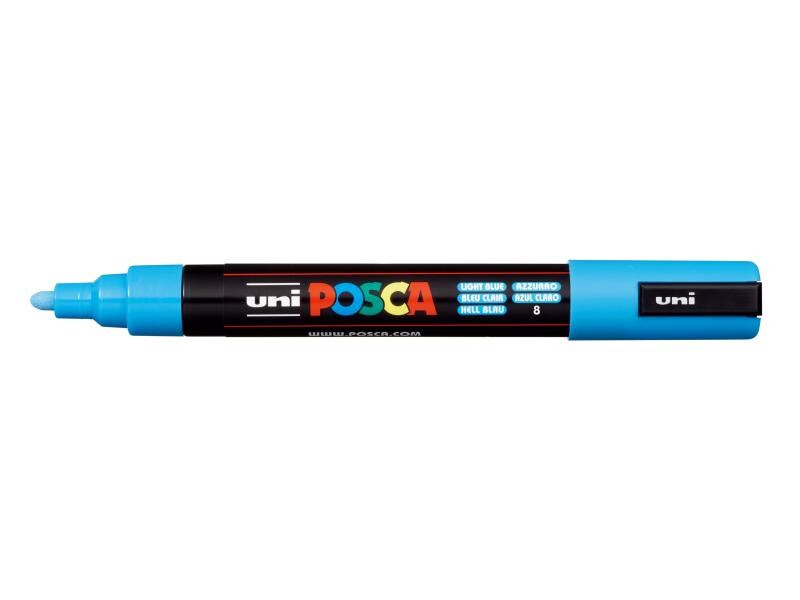 Uni Permanent-Marker POSCA 1.8-2.5 mm Hellblau