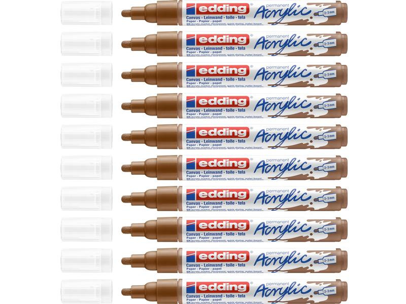 edding Acrylmarker 5100 Medium, Braun