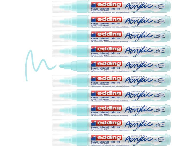 edding Acrylmarker 5100 Medium, Hellblau