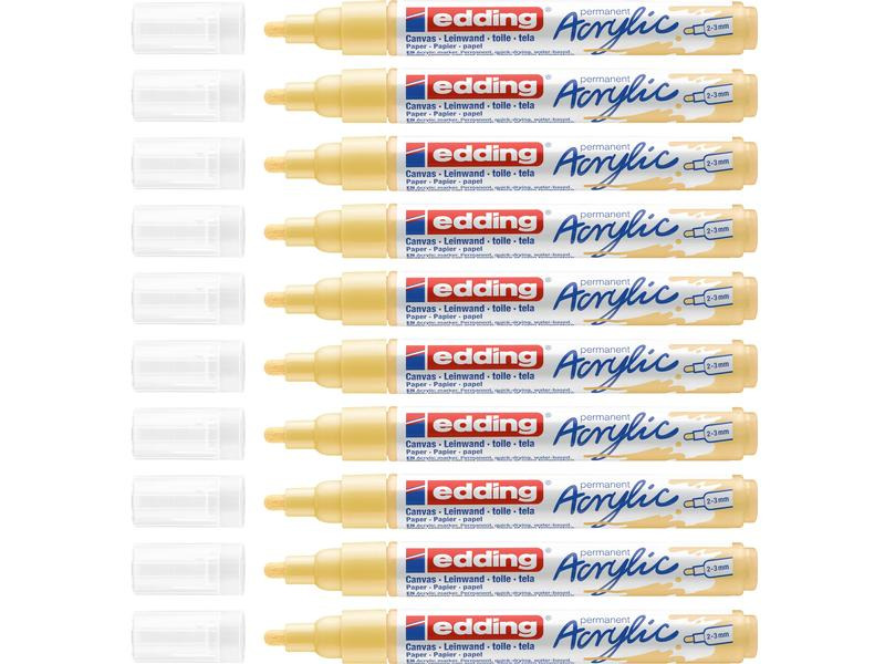 edding Acrylmarker 5100 Medium, Hellgelb