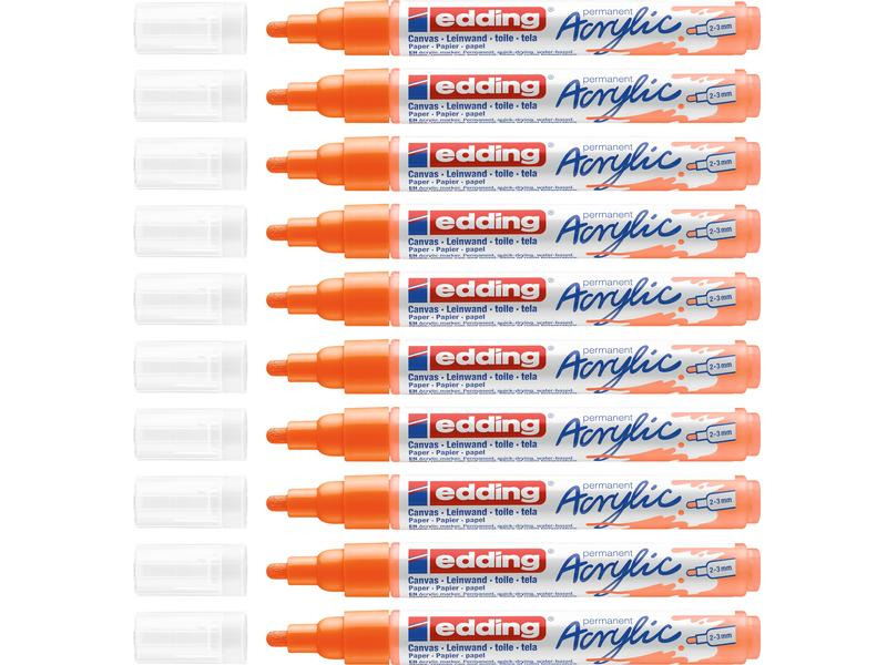 edding Acrylmarker 5100 Medium, Neonorange