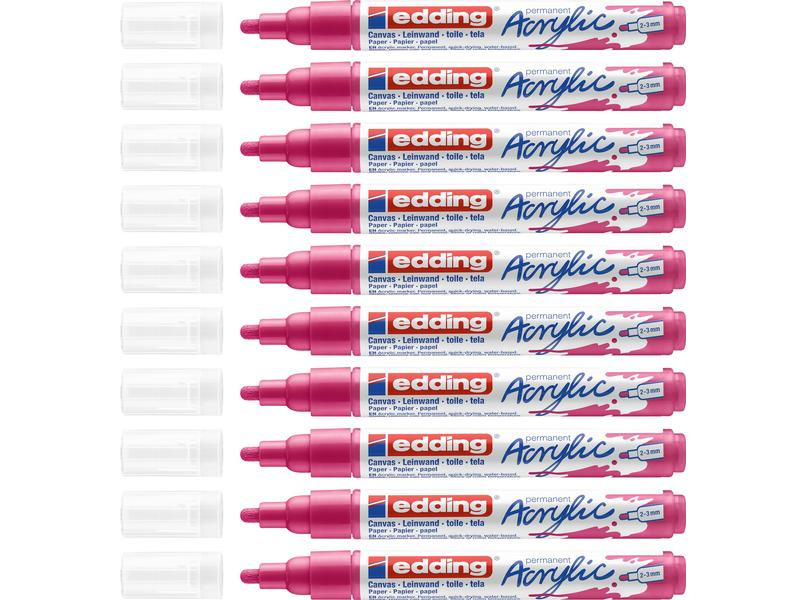 edding Acrylmarker 5100 Medium, Rosa