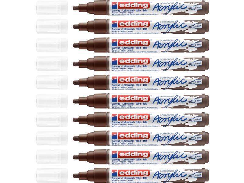 edding Acrylmarker 5100 Medium, Schokolade