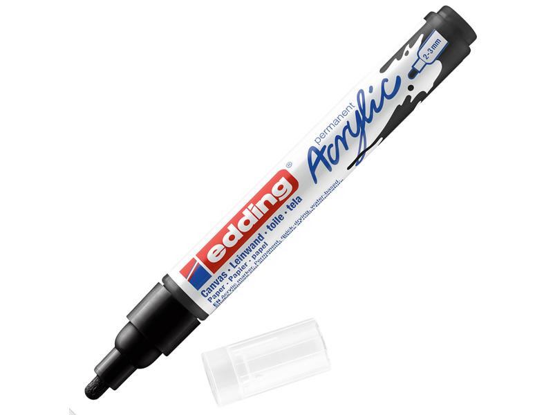 edding Acrylmarker 5100 Medium, Schwarz
