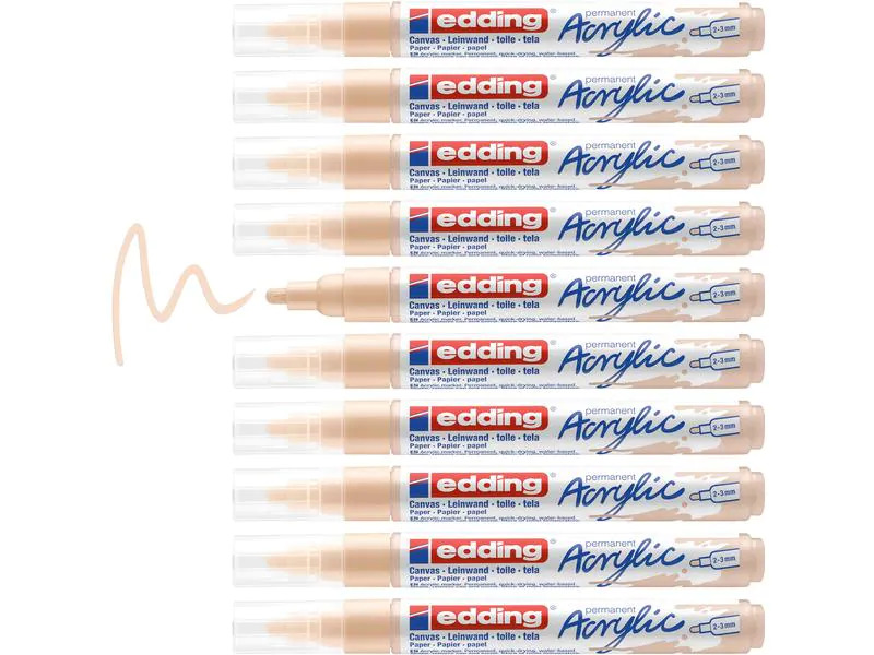 edding Acrylmarker 5100 Medium, Warmbeige
