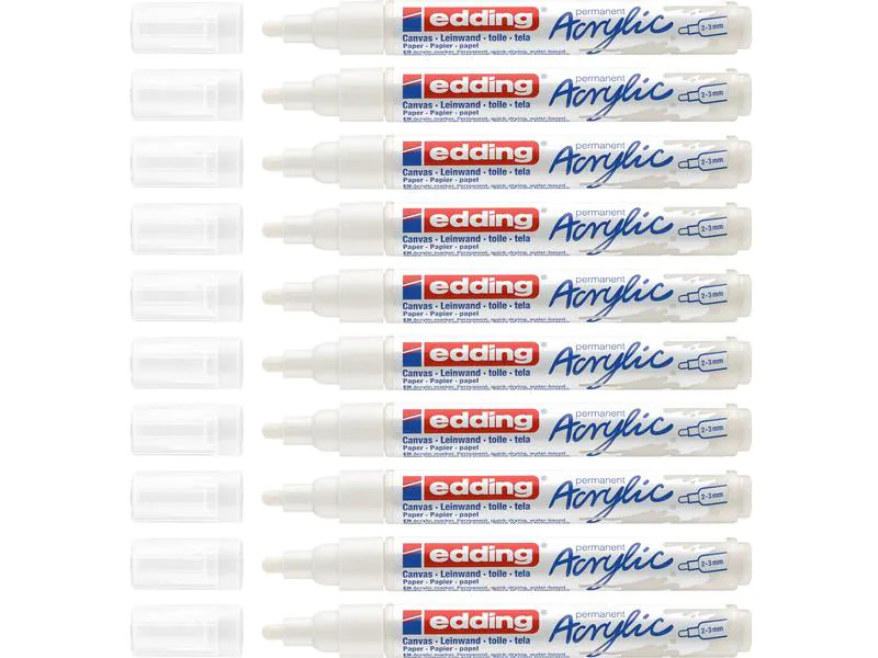 edding Acrylmarker 5100 Medium, Weiss