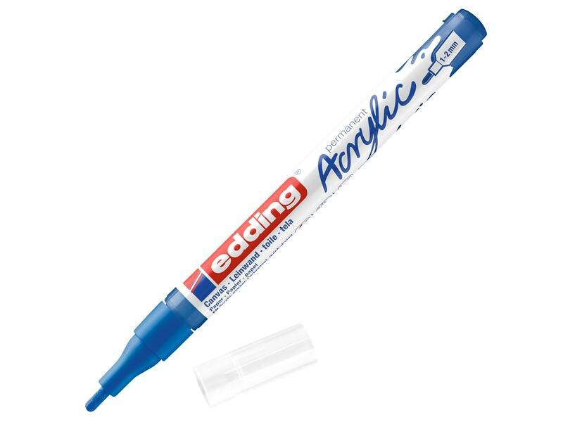 edding Acrylmarker 5300 Fein, Blau