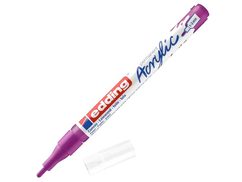 edding Acrylmarker 5300 Fein, Brombeer