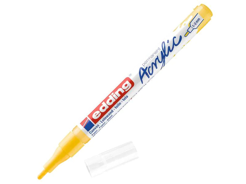 edding Acrylmarker 5300 Fein, Gelb