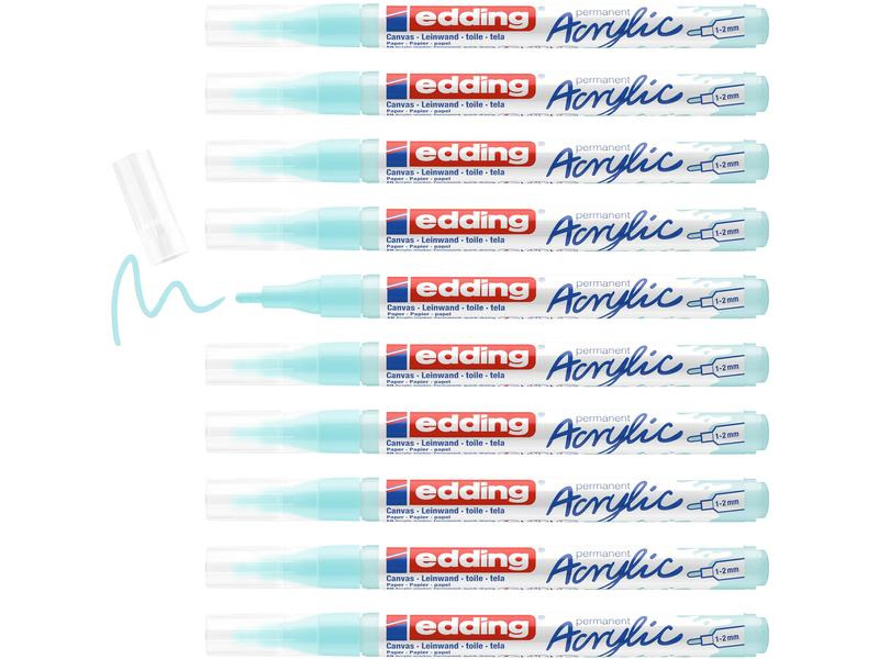 edding Acrylmarker 5300 Fein, Hellblau